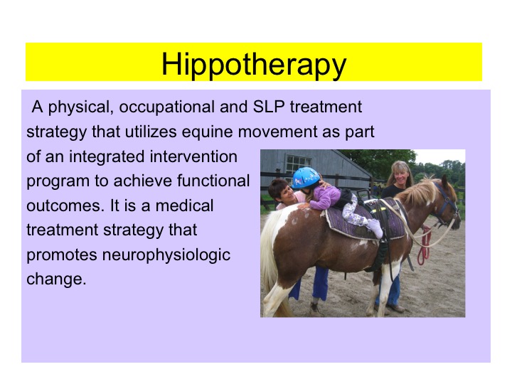 Hippotherapy A Tool To Achieve Occupational Therapy Treatment Goals