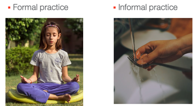 Examples of mindfulness