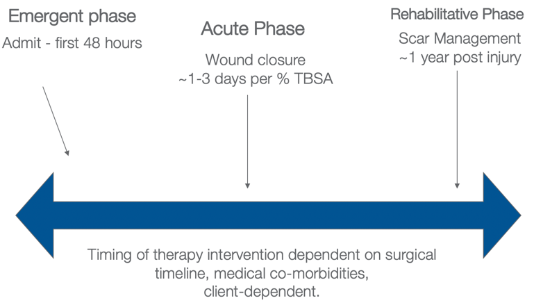 Graphic of the different phases of intervention