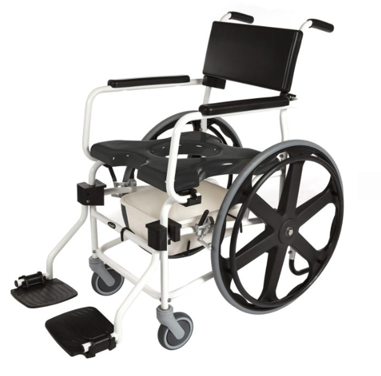 Homecraft Padded Back Shower Chair with Arms for Elderly and Handicap Users